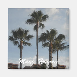 Íman Maui Hawaii Palm Trees