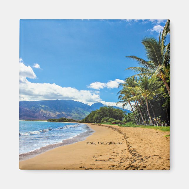 Íman Maui, the Valley Isle, Havaí (Frente)