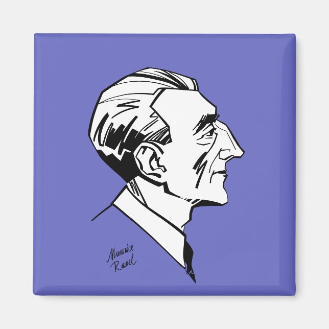 Íman Maurice Ravel (Frente)