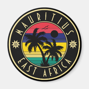 Íman Maurício África Oriental - Retro Sunset Souvenirs 
