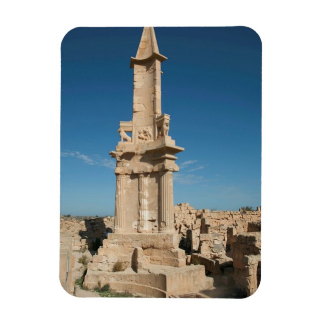 Íman Mausoléu de Bes, Sabratha, Distrito de Az Zawiyah (Vertical)