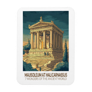 Íman Mausoléu de Halicarnasso 7 Maravilhas do Mundo