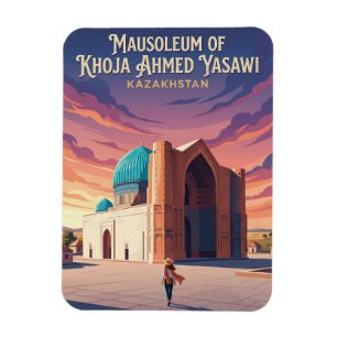 Íman Mausoléu de Khoja Ahmed Yasawi Cazaquistão