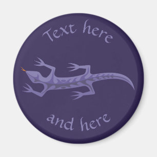 Íman Mauve Lizard Tribal