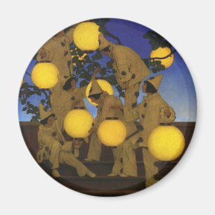Íman Maxfield Parrish Os Portadores de Lanternas 1908 V