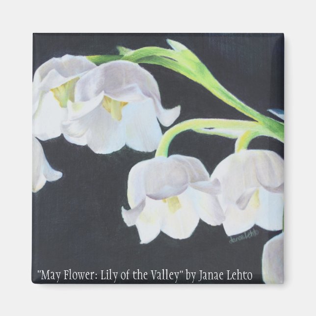 Íman May Flower: Lily of the Valley (Frente)