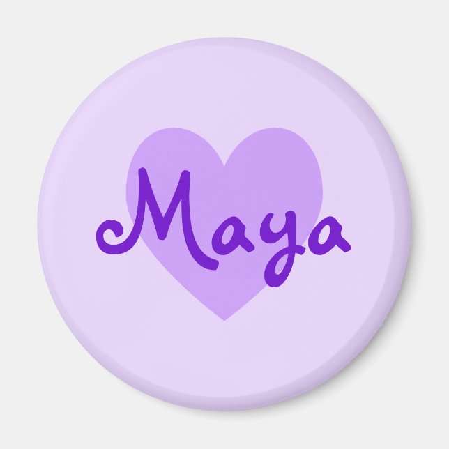 Íman Maya em Roxo (Frente)