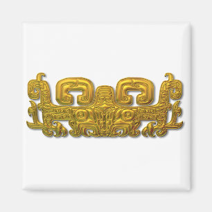 Íman Mayan Jaguar - Dourado