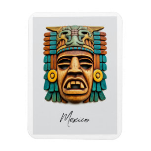 Íman Mayan Mask Viagem do México