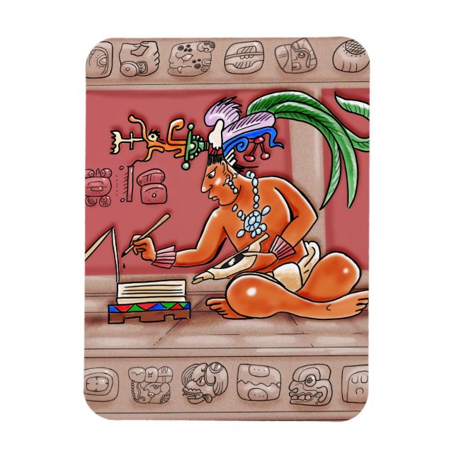 Íman Mayan Scribe (Vertical)