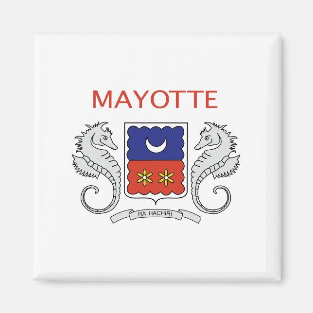 Íman Mayotte Flag (Frente)