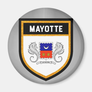 Íman Mayotte Flag, um protocolo de textura legal único