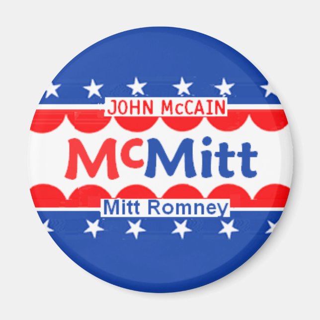 Íman McCain Romney Magnet (Frente)