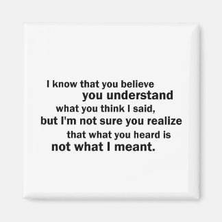 Íman McCloskey sobre a compreensão