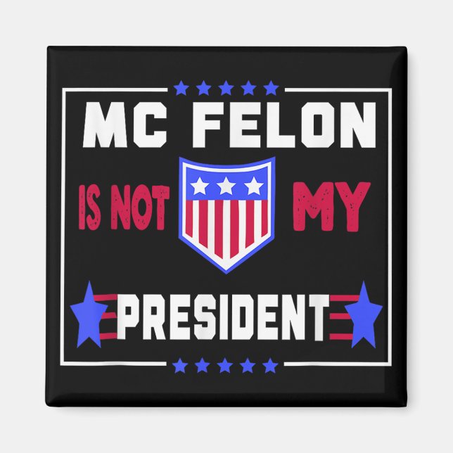 Íman Mcfelon Não É Meu Presidente (Frente)