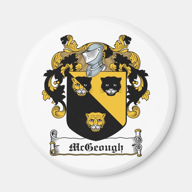 Íman McGeough Family Crest (Frente)