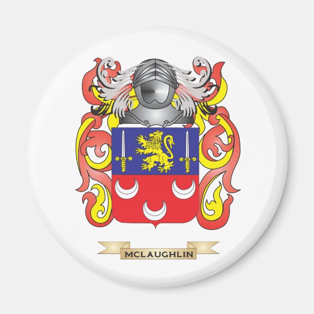 Íman McLaughlin Casaco de Braços (Serviço Familiar) (Frente)