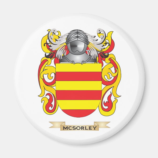 Íman McSorley Casaco de Braços (Crest Familiar) (Frente)