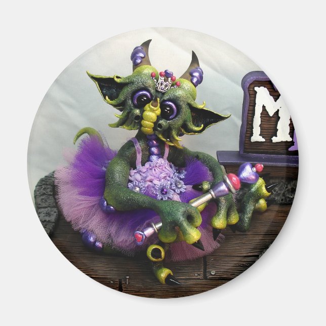 Íman MD Princess Alina Dragon Magnet, Round (Frente)