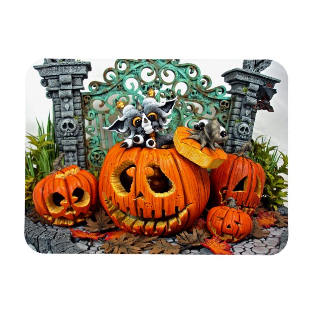 Íman MD Pumpkin Dragon 3" x 4" Photo Magnet (Horizontal)