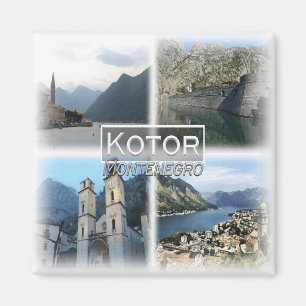 Íman ME0022 Europa, Montenegro, Kotor, geladeira