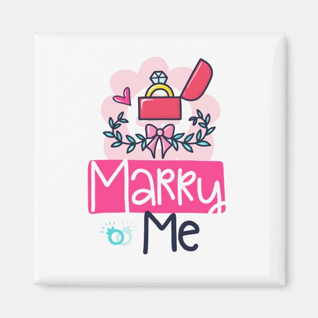 Íman Me Casar Proposta de Casamento (Frente)