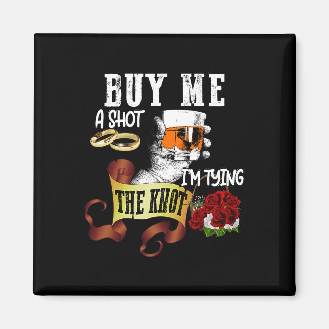 Íman Me Compre um Shot Estou Dando o Nó Festa de Desped (Frente)