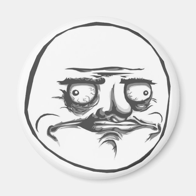 Íman Me Gusta Imã de geladeira (Frente)