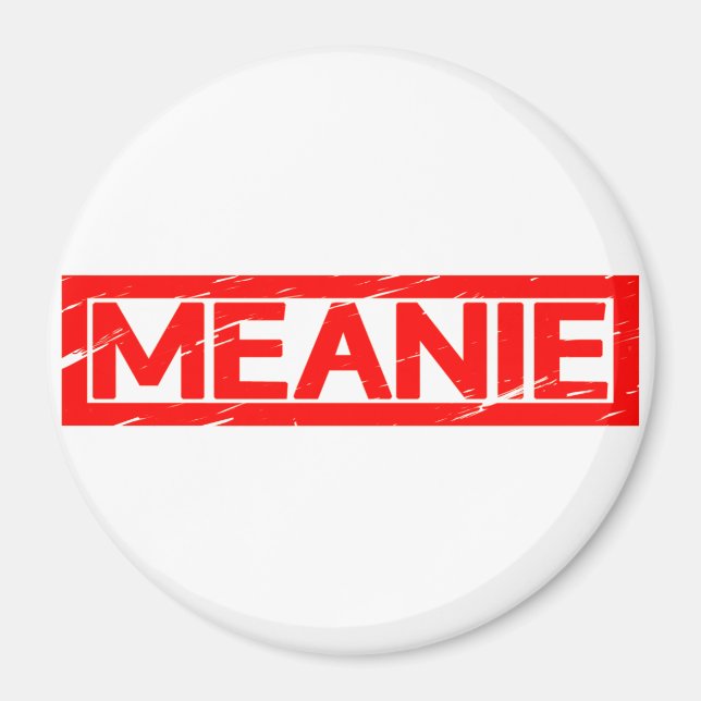 Íman Meanie Stamp (Frente)