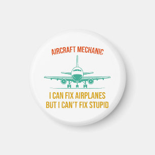 Íman Mecânico de avião posso consertar aviões, mas não