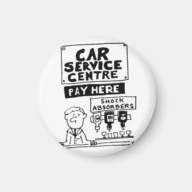 Íman Mecanismos do Centro de Serviços Automáticos e Abs (Frente)