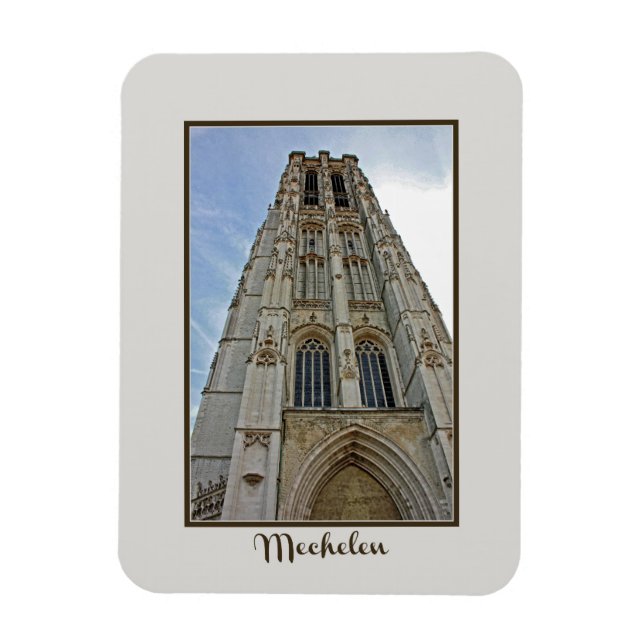 Íman Mechelen Cathedral Bélgica (Vertical)