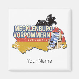 Íman Mecklenburg-Western Pomerania VinSD Alemanha