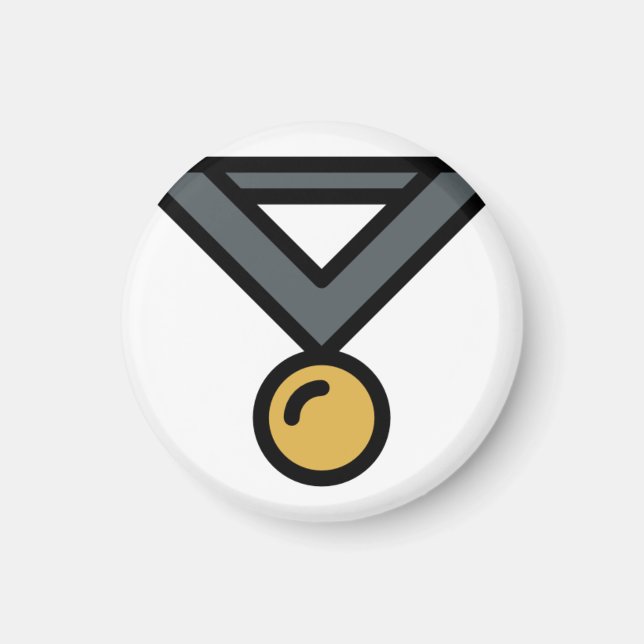 Íman medalha (Frente)