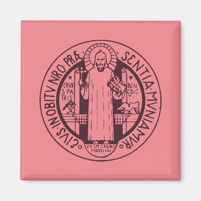 Íman Medalha de São Bento (Frente)