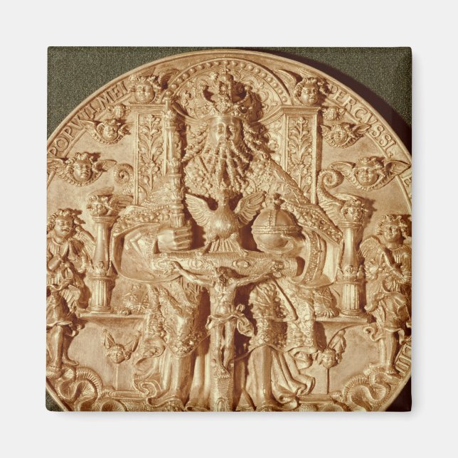 Íman Medalha Trinity, versão reformulada do original (Frente)