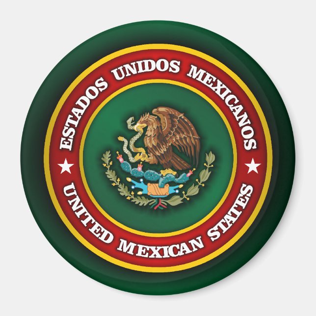 Íman Medalhão do México (Frente)