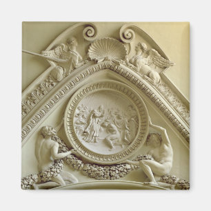 Íman Medalhão que descreve o baptismo de Constantim