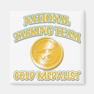 Íman Medalhista de ouro de fala nacional da equipe