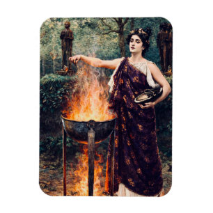 Íman Medea Preparando sua Poção – 