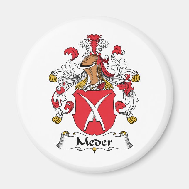 Íman Meder Family Crest (Frente)