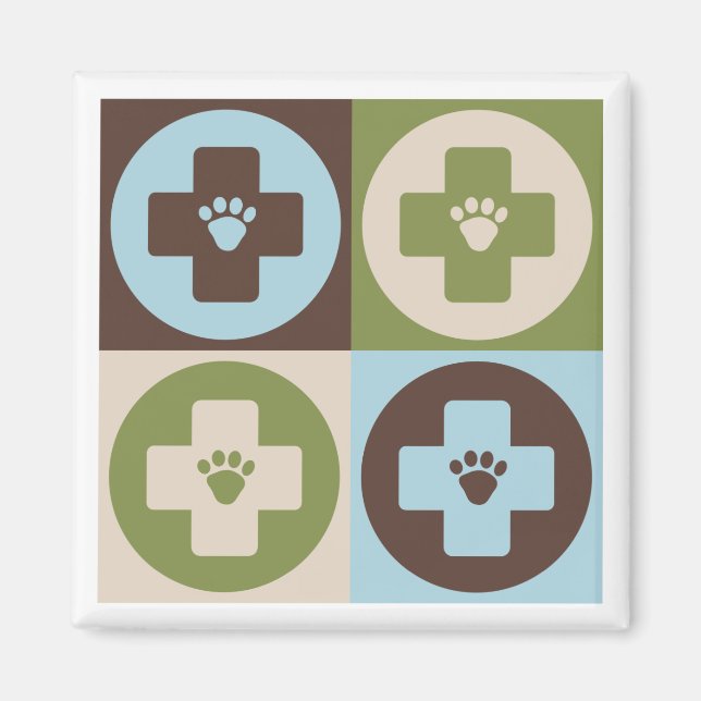 Íman Medicina Veterinária pop (Frente)