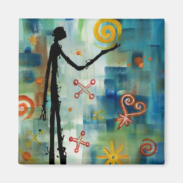 Íman Medicine Man (Magnet) (Frente)