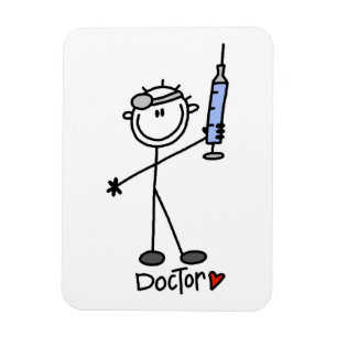 Íman Médico de Boneco de Palito Básico