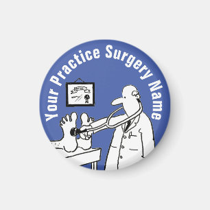 Íman Médico divertido com Stetoscope