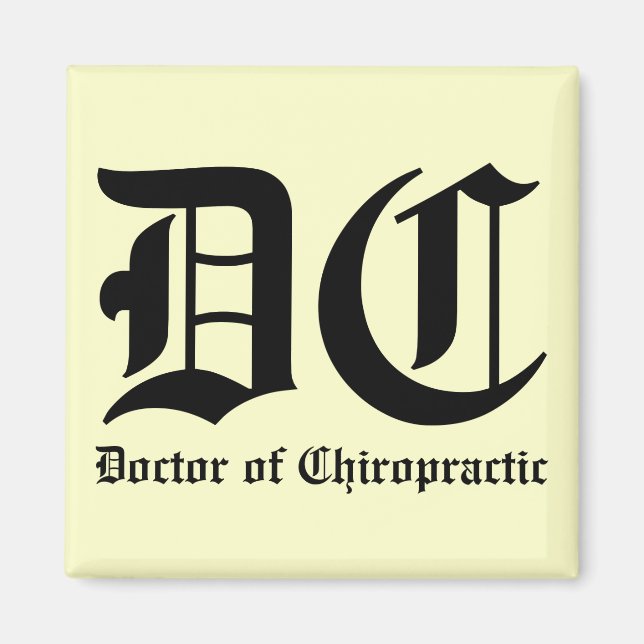 Íman Médico do Magneto Chiroprático (Frente)