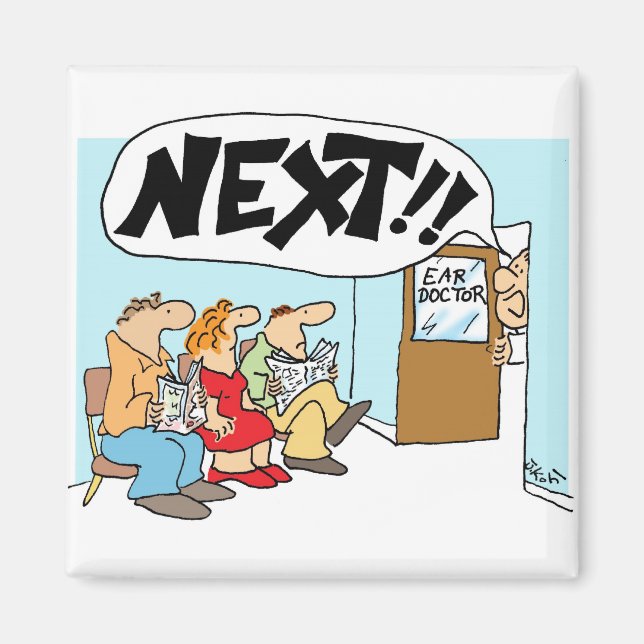 Íman Médico do Ouvido (Frente)