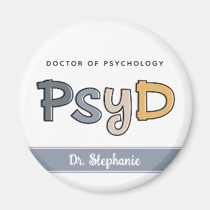 Íman Médico PsyD Personalizado de Psicologia Psicóloga