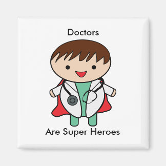 Íman Médicos São Super Heróis