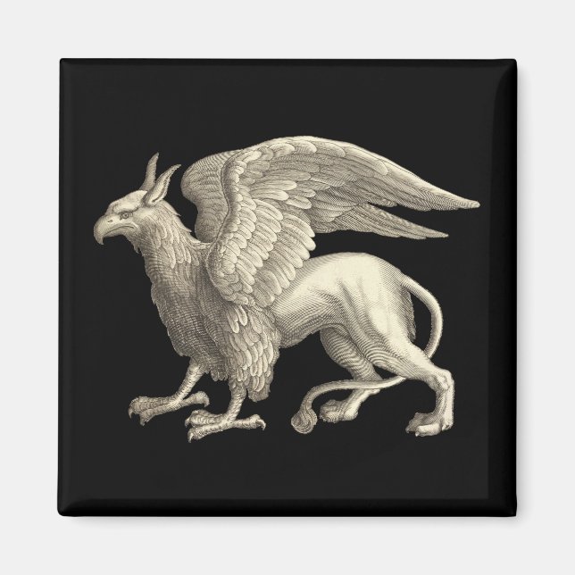 Íman Medieval Renaissance Griffin (Frente)